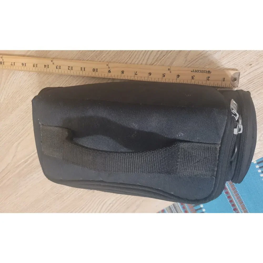 Samsonite Nylon Padded Crossbody Sporty Camera Bag 6 Pocket Black Pre-owned